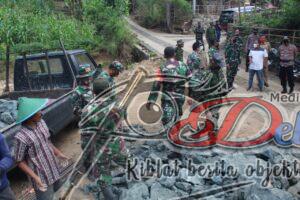 Kunjungi Lokasi TMMD, Letkol Inf Rivan Apresiasi Antusiasme Warga
