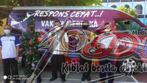 Mobil Vaksin Keliling Polrestabes Layani Masyarakat Hingga Ke Kampung-kampung