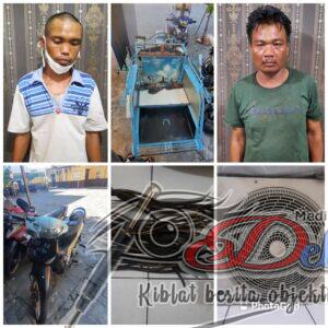 Dinginnya Jeruji Besi, Dua Residivis Pembobol Rumah Kosong Ditangkap Polisi