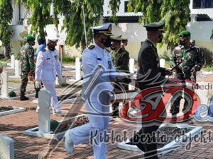 Jelang HUT TNI Ke 76, DANKOLATMAR Pimpin Upacara Ziarah Nasional Satuan TNI Wilayah Pasuruan