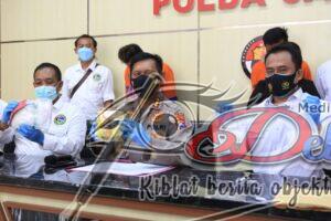 Dua Tersangka Pengedar Narkoba Antar Provinsi Dibekuk Ditresnarkoba Polda Jatim
