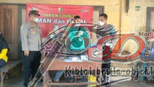 Gerai Outlet Vaksinasi Di pasar Bringkoneng Kec. Banyuates