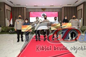 Launching Yankes Luar biasa, Polda Jatim Beri Jaminan Kesehatan Anak Yatim Piatu Korban Covid-19