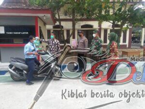 TNI-Polri Awasi Pelaksanaan PTM Di Nogosari