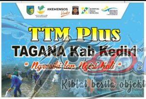 Bangun Sinergitas Melalui TTM Plus, Relawan Kediri Tebar Ribuan Bibit Ikan