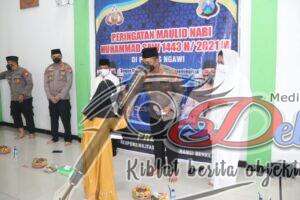Polres Ngawi Peringati Maulid Nabi Besar Muhammad SAW 1443 H