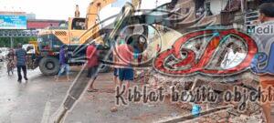Pemkot Lakukan Pembongkaran 15 Bangunan Persil Di Jalan Wonokromo