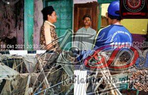 Hembusan Angin Kencang, Tiga Rumah Porak Poranda Satu Lansia Dirawat