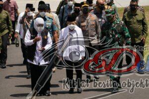 Forkopimda Dampingi Kunjungan Wakil Presiden RI di Jatim