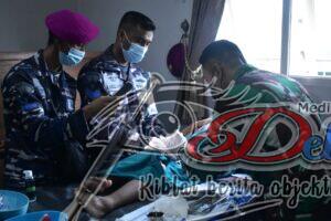Yonkes 2 Mar Laksanakan Baksos Khitan Di Trawas
