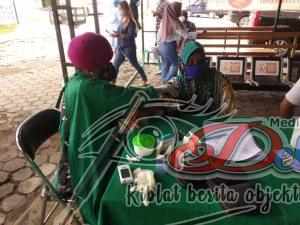 Demi Selamatkan Masyarakat Puslatpurmar TNI – AL 7 Lampon Laksanakan Vaksinasi