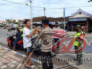 Polsek Paron Gelar Ops Yustisi penerapan dan penegakan prokes dalam masa PPKM level 3