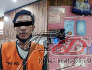 Simpan 44,75 Gram Sabu, Pegawai Pabrik Ditangkap Polisi