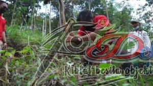 Cegah longsor : PolresJember Bersama Eks Napiter Dan Kades Panduman Tanam Pohon
