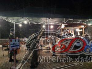 Kendalikan Covid Petugas Gerebek Warung Makan