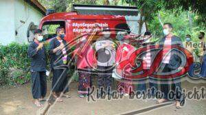 Unik Dan Inovatif, Polres Bangkalan Vaksin Keliling Pakai Baju ‘Sakera Marlena’