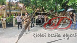 Siaga Kesiapan Tanggap Bencana, Kapolsek Gubeng Bersama Tiga Pilar Giat Apel di Mako Gubeng
