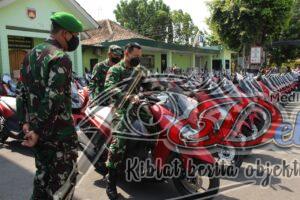 Dukung Kinerja dalam Pemulihan Covid 19, Pemkab Sukoharjo Berikan Motor Baru Ke Babinsa