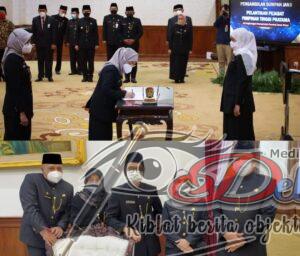 Usai Dilantik, Dra. Restu Novi Widiani MM Resmi Menduduki Jabatan Baru