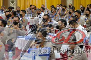 Persiapan Jelang Natal dan Tahun Baru, Polda Jatim Gelar Anev Sitkamtibmas 2021