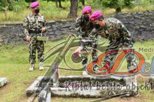 Danmenbanpur 2 Mar Pimpin Ziarah di TMP Sureng Rono Cilacap