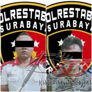 Apes, Dua Residivis Curanmor Surabaya Utara Diringkus Satreskrim Polrestabes Surabaya