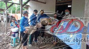Peduli Korban Banjir, Dinsos Tagana Kabupaten Tulungagung Salurkan Bantuan