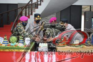 Polresta Sidoarjo Beri Kejutan Brigif 2 Marinir