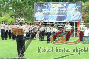 Ops Zebra Semeru 2021 Dimulai Hari Ini, Kapolres Bangkalan Pimpin Apel Gelar Pasukan