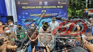 Polda Jatim Resmikan Aplikasi SKRIP Dan Luncurkan 12 Unit Mobil INCAR