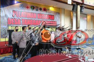 Kabid Dokkes Polda Jatim Selenggarakan Pelatihan Desa Tanggap Bencana