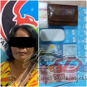 Jadi Bandar Narkoba, Seorang Wanita Diringkus Satresnarkoba Polrestabes Surabaya