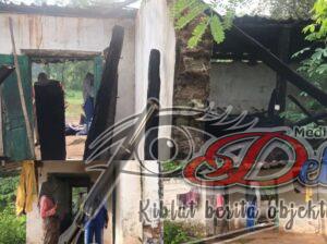 Diterpa Angin Kencang dan Hujan Deras, Rumah Janda Di Sumenep Remuk Berat