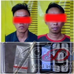 Dua Budak Narkoba Harus Rasakan Dinginnya Jeruji Besi Polsek Tambaksari