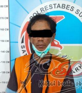 Edarkan Serbuk Kristal, Pria Asal Petemon Diringkus Satresnarkoba Polrestabes Surabaya