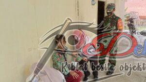 Beri Rasa Aman Koramil Juwangi Kawal Vaksinasi