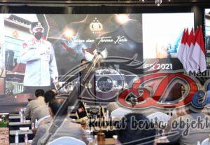 Kapolri Apresiasi Personelnya Dalam Penanganan Covid-19 Pada Apel Kasatwil