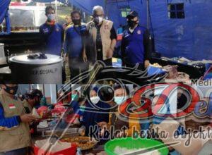 Layani Kebutuhan Dasar Korban Terdampak Erupsi, Dinsos Provinsi Dirikan DUMLAP