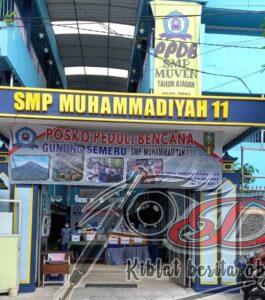 Peduli Korban Semeru, SD dan SMP Muhammadiyah 11 Surabaya Galang Donasi