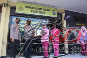 Polres Ngawi Salurkan Bantuan Korban Erupsi Gunung Semeru