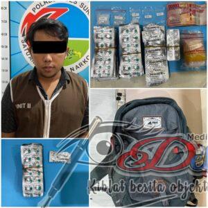Selain Edarkan Sabu-sabu, Pemuda Ini Juga Edarkan Beberapa Jenis Obat Keras
