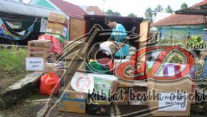 Delik Jatim, HMS Indonesia, Bersama Gerakan Surabaya Berbagi Salurkan Bantuan Erupsi Gunung Semeru