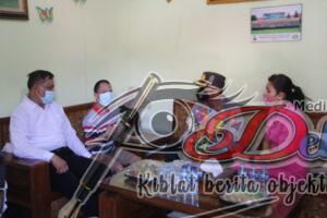 Kapolres Ngawi Home Visite Keluarga Anggota yang Sakit Menahun