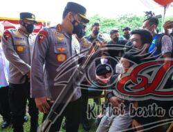 Gelar Akselerasi Vaksinasi serentak se-Indonesia, Kapolri Optimis Target 70 Persen Terwujud