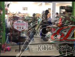 Tegakan Prokes, Koramil Kemusu Gelar Operasi Yustisi Di Desa Genengsari