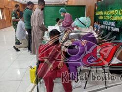 Kodim Sukoharjo Gelar 200 Vaksin Anak Usia 6-11 Tahun
