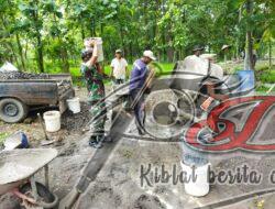 Babinsa Tempursari Bersama Warga Gelar Karya Bakti