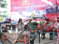 Kapolres Pamekasan Zoom Meeting Dengan Kapolri, Gencarkan Vaksinasi Capai Target 70 Persen