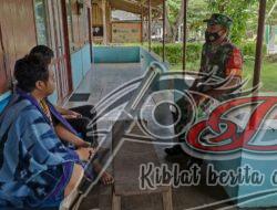 Walau Angka Covid Turun, Babinsa Pagak Tetap Aktif Imbau Warga Patuh Prokes