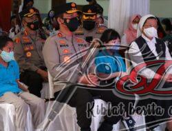 Kapolda Jatim Pantau Vaksinasi Mereka Anak